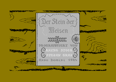 Der Stein Der Weisen screenshot 2 for Commodore 64